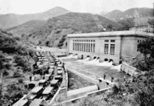 The first power station in Los Angeles
