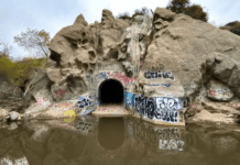 Mystical dam and Devil’s Gate Reservoir