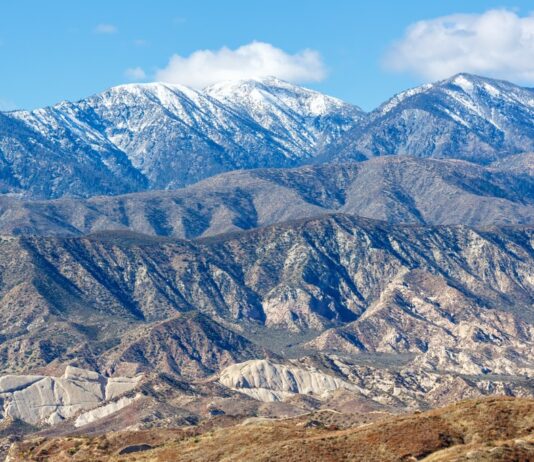 The highest and most remarkable mountain, San Antonio in Los Angeles